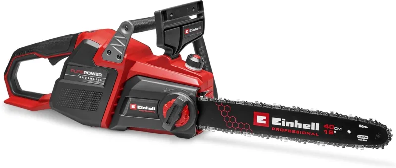 Einhell Professional Battery Chainsaw GP-LC 36/40 Li BL-Solo Power X-Change (36 V, 38 cm Cutting Length, 19 m/s Chain Speed, Automatic Chain Lubrication, No Battery)