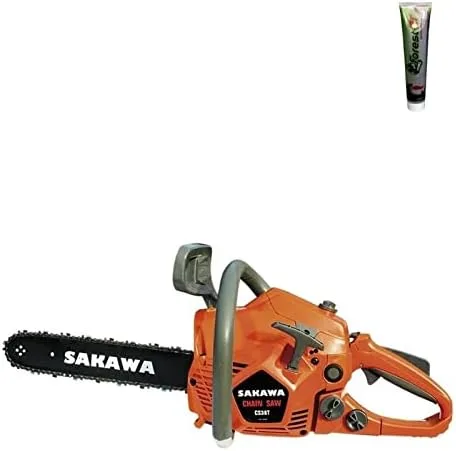SAKAWA Chainsaw Petrol Light 38cc 14" + 2-Stroke Oil 125ml