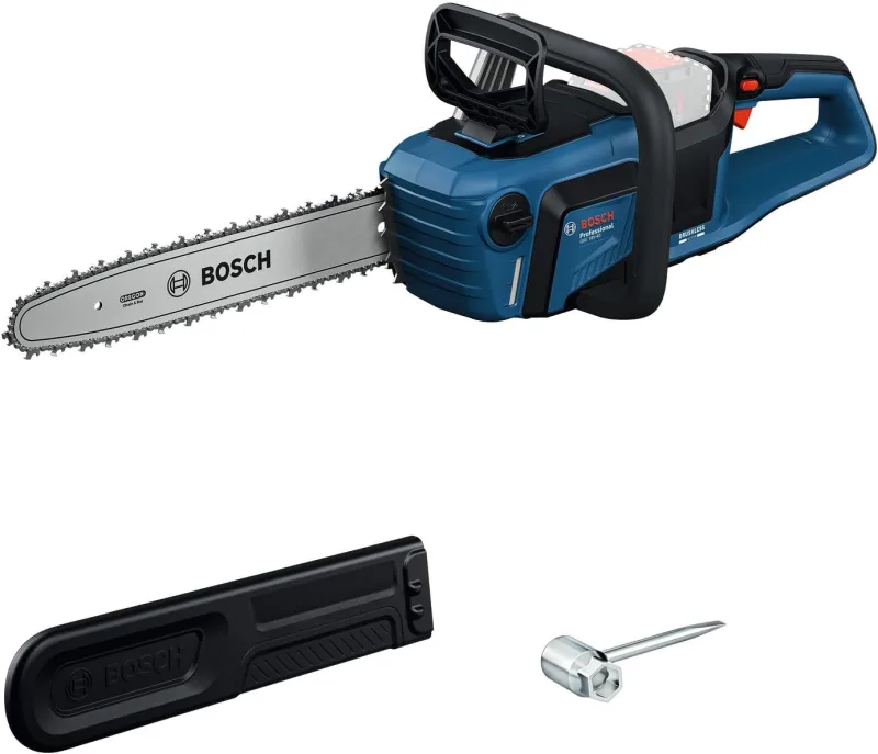 Bosch Professional 18V System chainsaw GKE 18V-40 (40 cm bar, brushless brushless motor with BITURBO technology, incl. screwdriver wrench, chain liner, no battery)