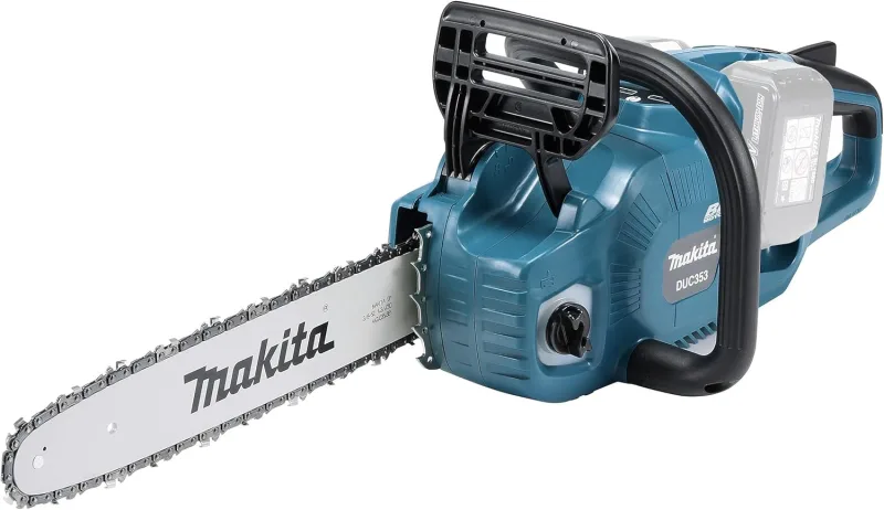 Makita DUC353Z Battery-Operated Chainsaw, 2 x 18 V (without Battery or Charger)