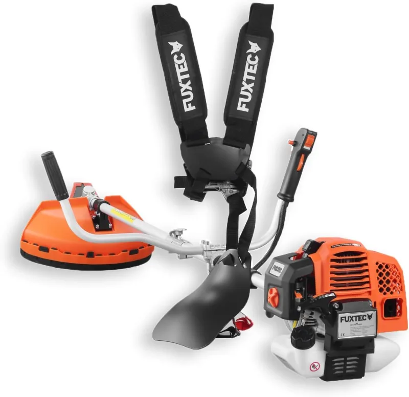 Desbrozadora Gasolina Multifunción Fuxtec FX-MS162 - con 62 CC, Multiherramienta 2 en 1, con 3 CV de Potencia y Motor de 2 Tiempos