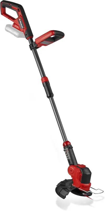 Einhell GE-CT 18/25 Li-Solo Power X-Change Battery Lawn Trimmer (18V, Cutting Width 25 cm, Motor Head Rotatable and Tilting, Incl. 20 Plastic Blades, No Battery)