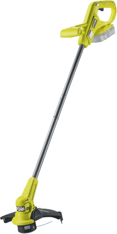 RYOBI - Trimmer 18V One+ - Cutting Ø 23 cm - Ø Thread 1 x 1.6 mm - Finishing Works, Edges of Massives and Slopes - Sold without Battery or Charger - RY18LT23A-0