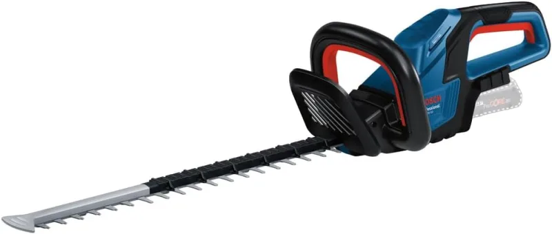 Bosch Professional 18V System Battery Hedge Trimmer GHE 18V-50 (Cutting Capacity 20 mm, Blade 50 cm, Brushless Brushless Motor, Ergonomic Design, No Battery)