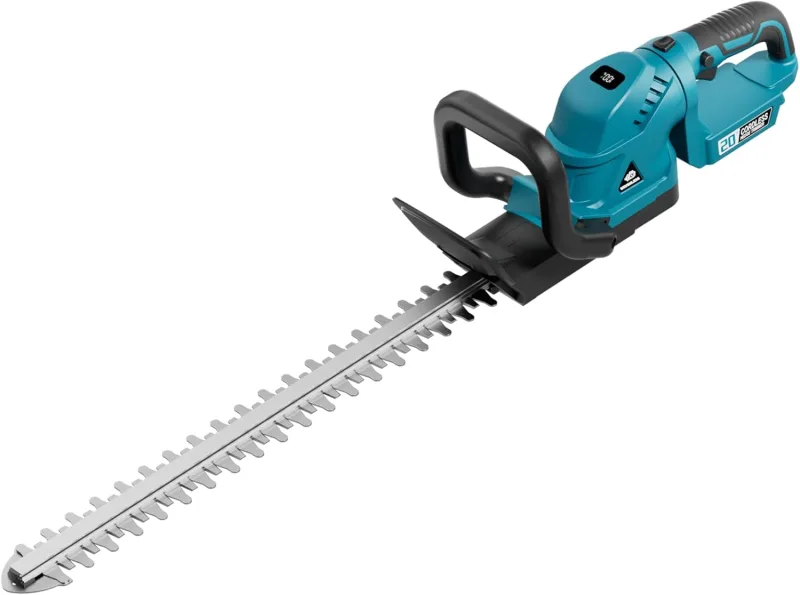 52cm Long Hedge Trimmer for Makita 18V Battery Cordless Hand Scissors Electric Hedge Trimmer (15mm Cutting Power, Brushless Motor, 180° Rotating Head, No Battery)