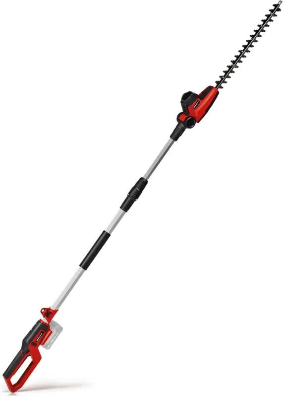 Einhell Battery Hedge Trimmer GC-HH 18/45 Li T-Solo Power X-Change (Lithium-ion, 18 V, Rotating Main Grip, 7-Position Tilt Motor Head, No Battery or Charger)