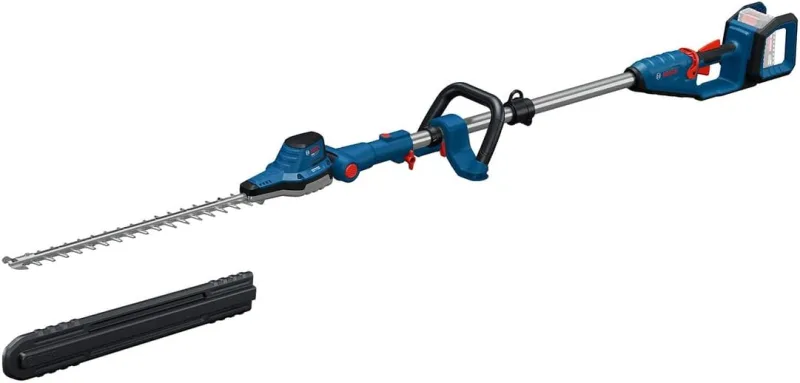 Bosch Pro GHE18V-50 FP Battery Hedge Trimmer (360° Auxiliary Grip, 3400 Strokes per Minute, Low Noise Level: 90dB, No Battery)