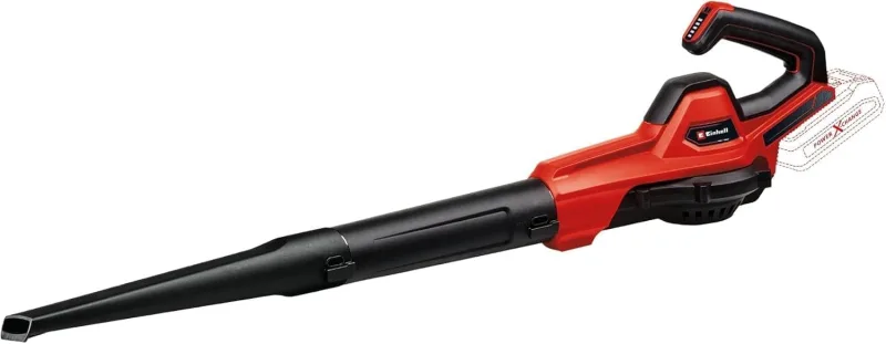 Einhell Soplador Universal con batería GE-UB 18/250 Li E-Solo Power X-Change (18 V, Velocidad del Aire 250 km/h, Tubo de 3 Piezas, regulación de Velocidad electr. con indicador LED, sin batería)