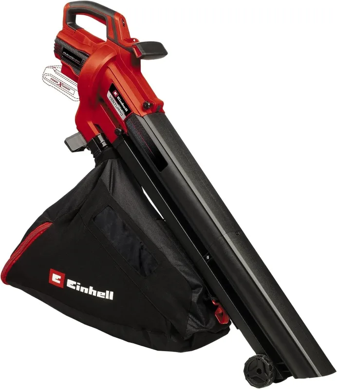 Einhell VENTURRO 18/210 Power X-Change Leaf Vacuum Cleaner with Battery (18 V, Suction Power 500 m³/h, 45 Litres, Blowing Function up to 210 km/h, No Battery or Charger)