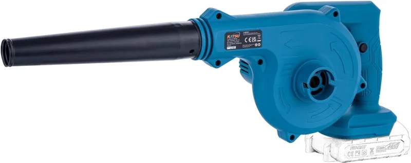KATSU FIT-BAT 21V Battery Blower, Cordless Air Dust Leaf Blower for Garden Home Lawn Care, No Batteries (Budget)