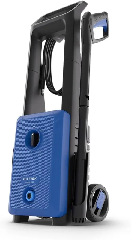 Nilfisk Classic 140 Bars - Easy to Use High Pressure Washer - Patio, Car & Outdoor Cleaner (2000W)
