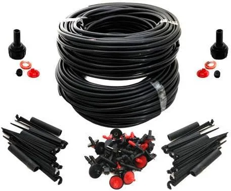 46m Micro Irrigation Automatic Irrigation Kit Garden Plant Greenhouse Drip System
