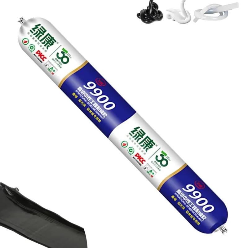 9900 Sealant Waterproof, Permanent Solution for Cracks in Ceilings and Walls, Outdoor Silicone Waterproof Sealant, Heat Resistant, Tear Resistant (Transparent,1pcs)