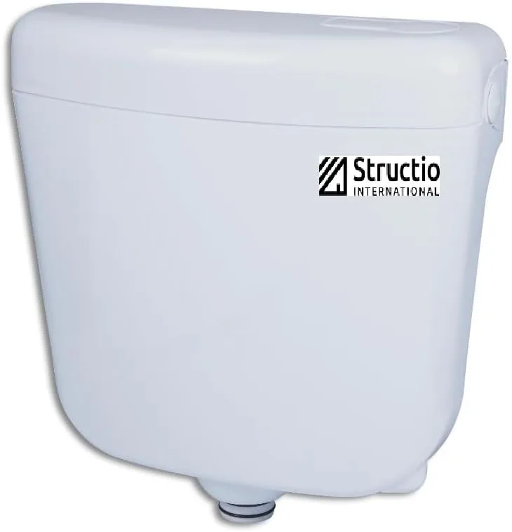 Free Standing Toilet Cistern White