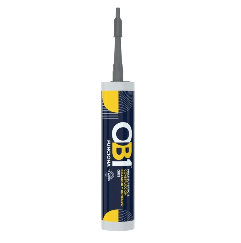 OB1 Multisurface Adhesive Sealant Grey 290ml
