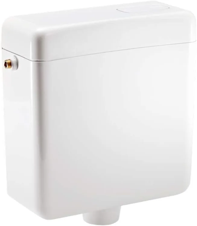 SANIT Junior 6 Litre Cistern with Angle Valve White