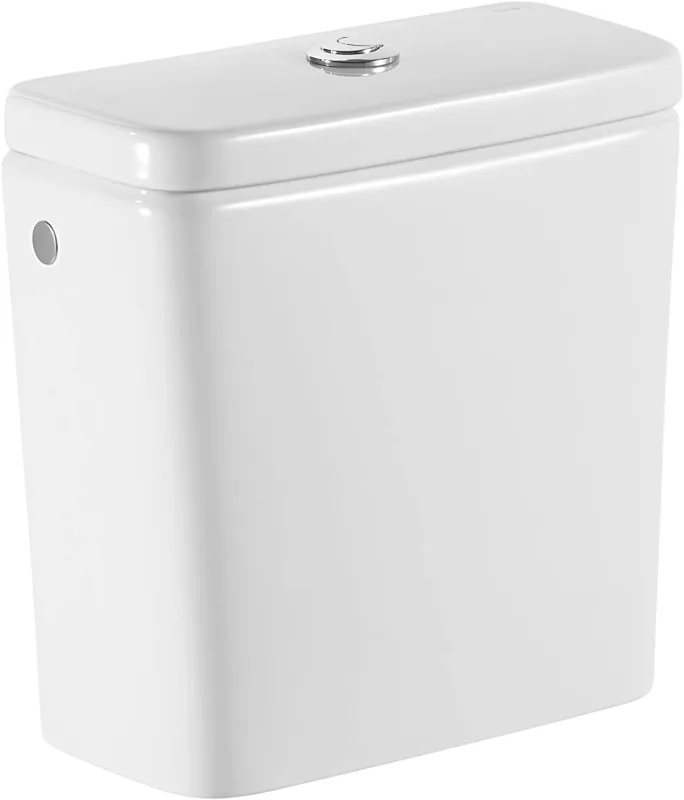 Roca, Debba, Double Flush Cistern 4.5/3L with Bottom Feed for Toilet,White,340 mm x 160 mm x 360 mm,A341991000