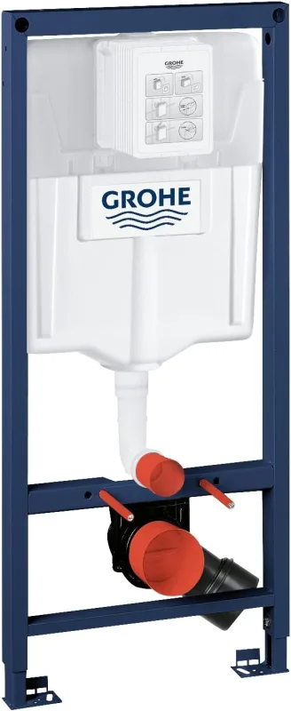 Grohe Rapid SL – Toilet Module, Installation System for Suspended Toilets, Installation Height 1.13 m (38528001), White