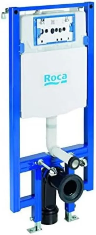 Roca, In-Wall Systems, DUPLO WC ONE COMPACT - Compact Flush Mount Cistern for Suspended Toilet, Elbow 90 ø / 110 ø, A890073020