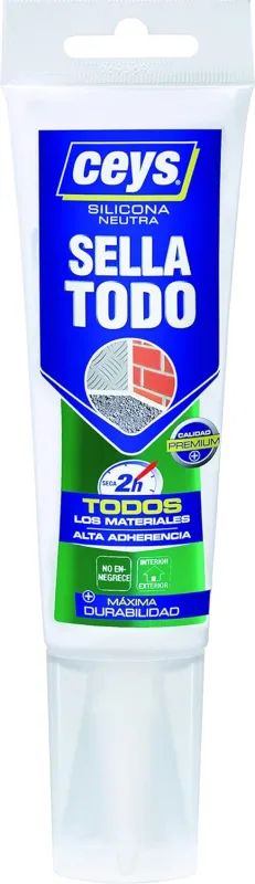 Ceys - Silicone seal - Maximum strength and durability - Seals all kinds of materials - 125ML