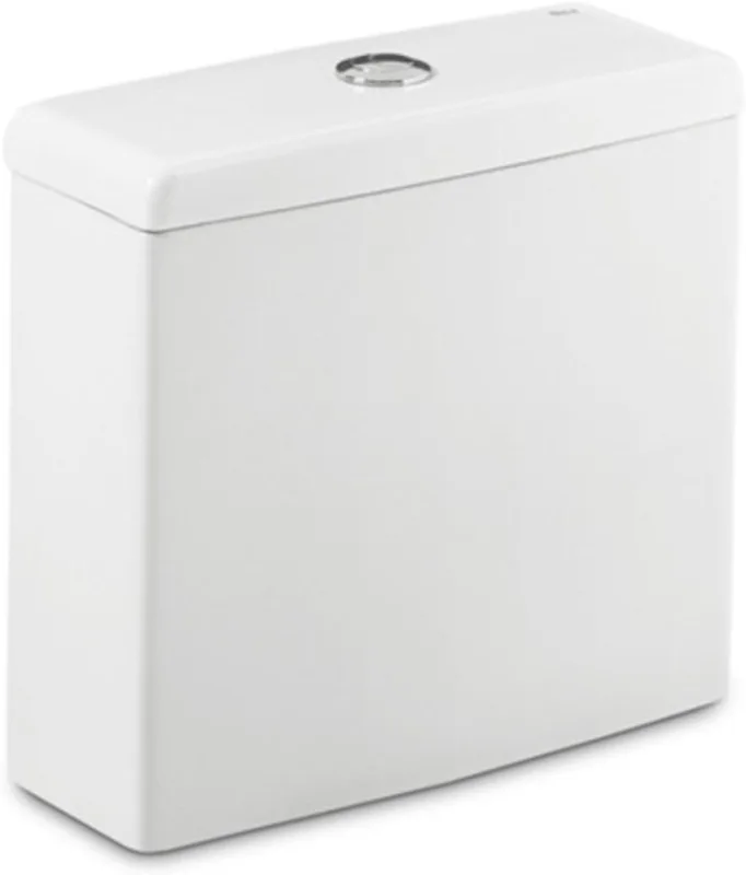 Roca, Meridian, 4.5/3L Dual Flush Cistern with Bottom Feed for Toilet, White, 370 mm x 140 mm x 360 mm, A341241000