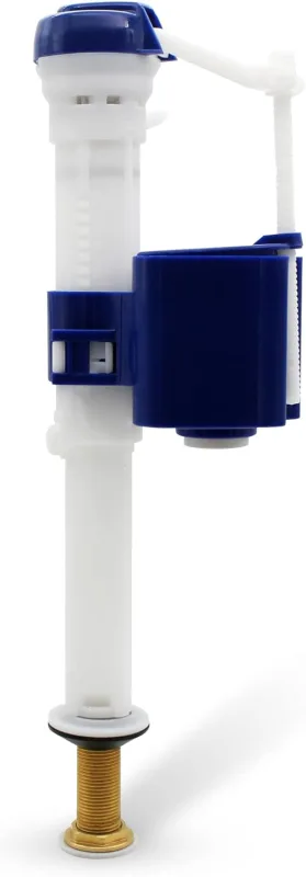 DOJA Barcelona | Complete Toilet Cistern Mechanism, Universal WC Lift with 3/8" Fill Valve, Metal Thread, Bottom Feed and Water Tank