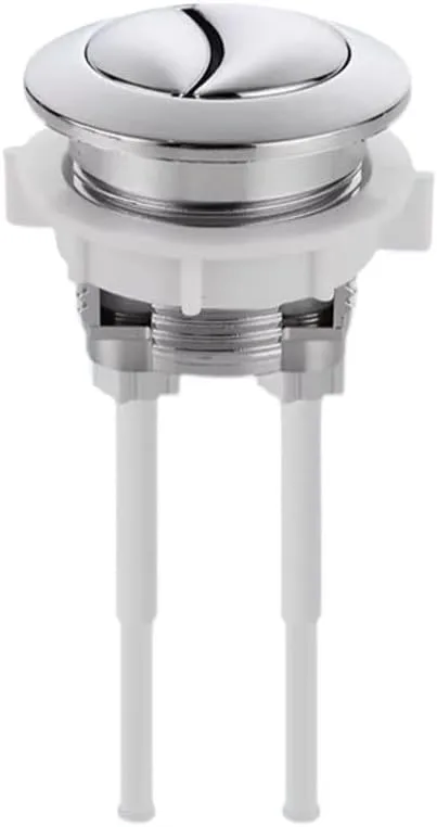 Toilet Push Button Double Flush Push Button Replacement Toilet Cistern Flush Button Bathroom Water Tank Repair Part (38~45mm)