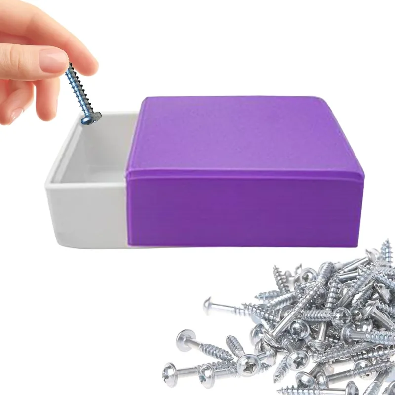 Organizador de herramientas de doble cara – Almacenamiento para piezas pequeñas | Caja Sortmaster para tornillos, tuercas, herramientas y piezas pequeñas