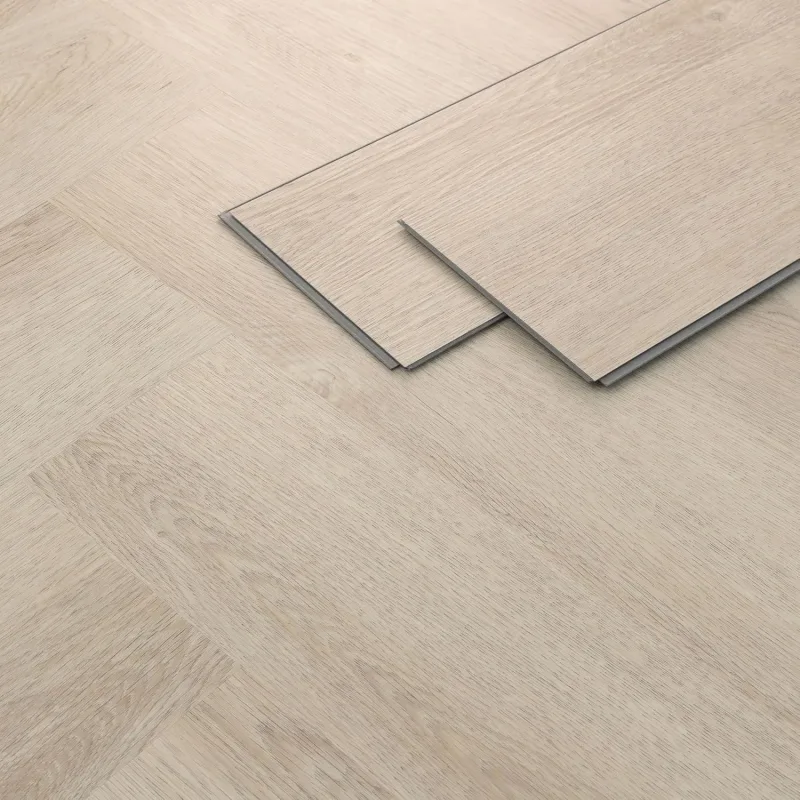 ML-Design PVC Vinyl Flooring 1.56 m² Colour Brown Light Oak 20 x Vinyl Sheets Click System 61 x 12.7 cm, Thickness 4.2 mm Wood Effect Slats, Non-Slip Spike, Waterproof, Easy Installation