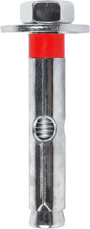 DOJA Industrial | Expansion Metal Anchor Plugs | PACK 25| M10-12 | Concrete wall plugs, metal sheets | Wall spikes, Expansive screw, Anchor spirals, Tamper proof screws