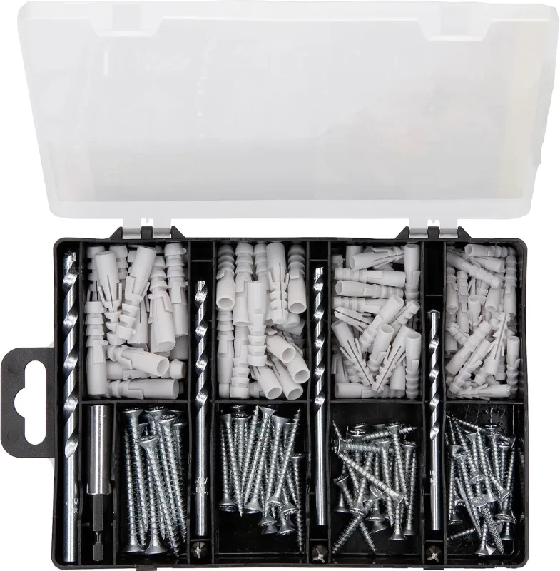 Bosch 2607019511 – Practical fixing set with 173 pieces