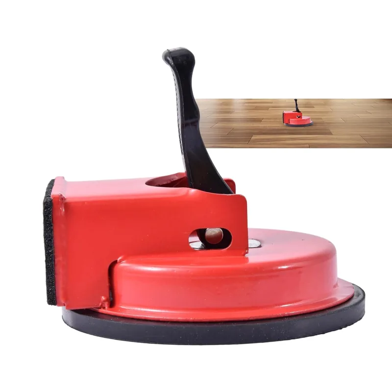 Herramienta reparadora para suelos laminados – hierro, PP 11,8 x 11,8 x 5 cm | Herramienta robusta para azulejos, madera y zócalos | Ideal para cocina, baño y trabajos de construcción