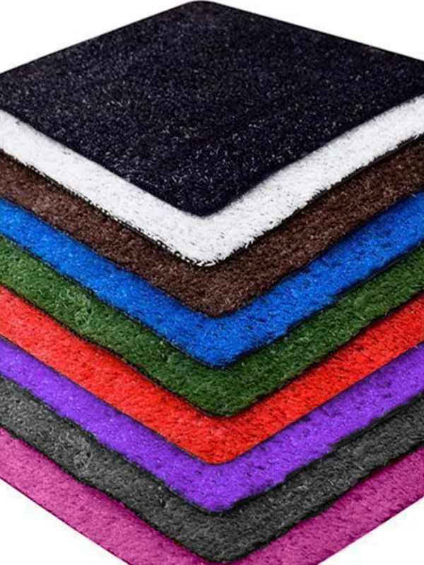 JARDIN202 - Artificial Grass 7 mm Colour for Outdoor | High Density | 2 x 20 m: 40 m² (Blue)