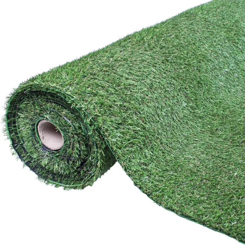 GardenKraft 4m x 1m 15mm pile height of artificial grass artificial garden grass high density synthetic grass 26079