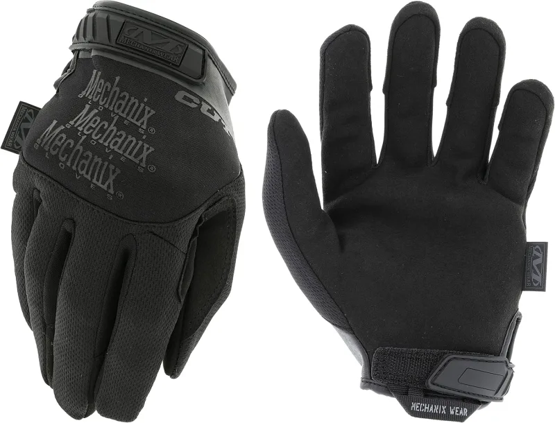 Guantes Tactical Specialty Pursuit D5 de Mechanix Wear (Grande, Negro entero)