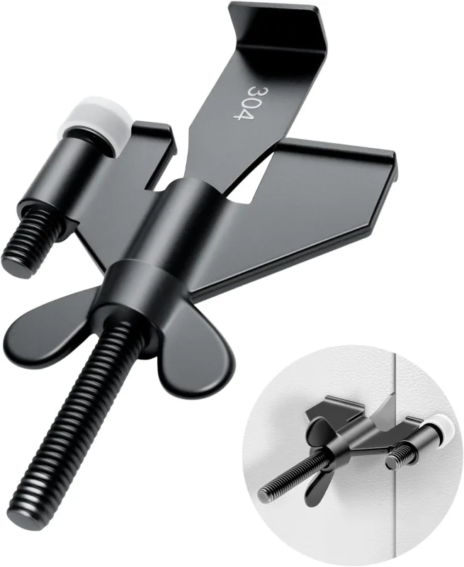 AceMining Upgraded Portable Door Lock for Home, Security Door Lock Perfect for Travel, Hotel, Home, Apartment, College, Travel Lock Locks for Major