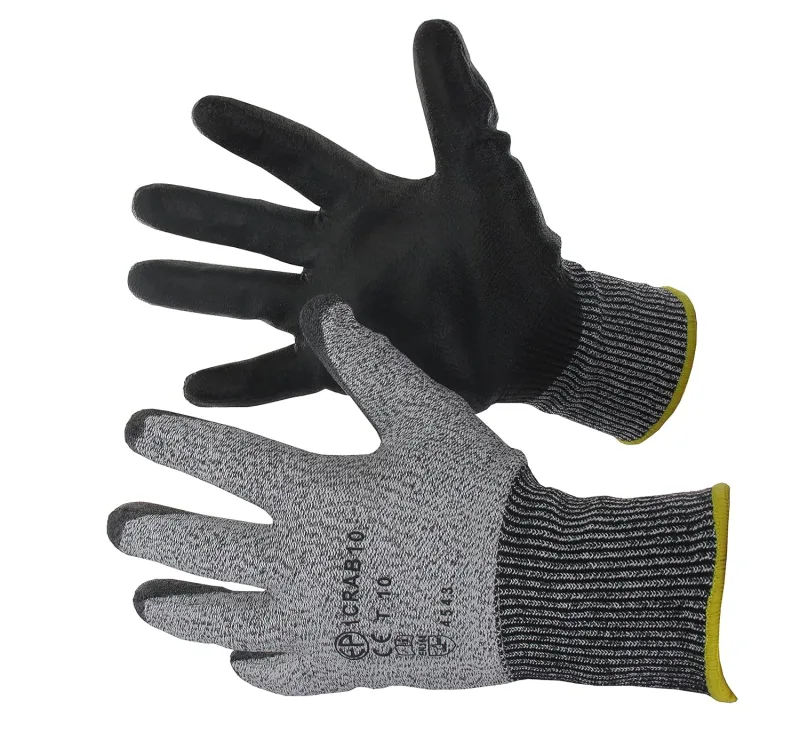 Greenstar OZAKI Anti-Cut Gloves - Pair of Work Gloves for Handling Lawnmower Blades or Brushcutters - Size 10/L