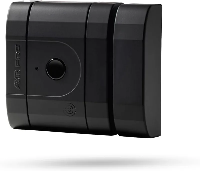 AYR Lock Pro – High Security Invisible Smart Lock with Alarm, Integrated APP Control and Bluetooth, Anti-Shock and Anti-Pick Control, Does Not Include Controls [Matte Black]