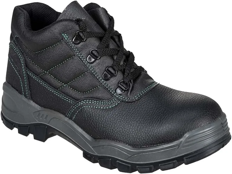 Portwest Steelite S1 Boot, Size: 49, Colour: Black, FW21BKR49