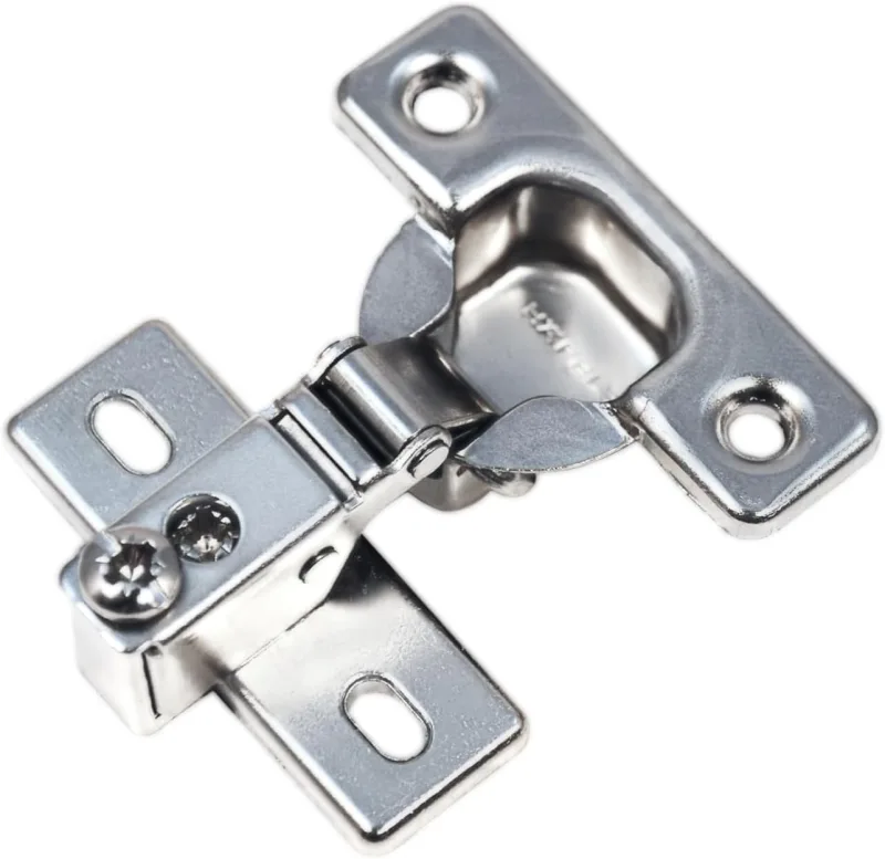 Set of 2 Short Sleeve Door Hinges Furniture Hinges Cabinet Hinges RV Hinges No Self Closing 95°