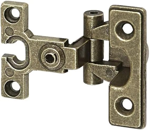 FITTINGS FAB.NATIONAL - LUKE 19 HINGE STYLE WITHOUT REMATTE ø26 OLD GOLD FINISH