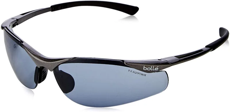 Bolle Safety CONTPSF Contour - Gafas protectoras, Gris (Smoke)