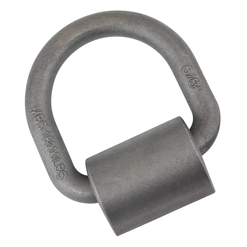 Anclaje de Amarre D Soldado Resistente para Camiones Remolques y Carga Argolla de Forjado para Sujetar Cadenas y Cuerdas Plataformas y Almacenes