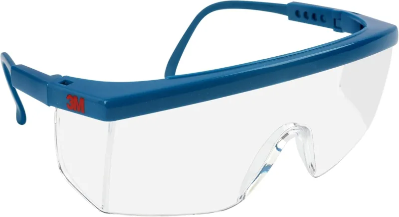 Advanced Scratch and Chemical Resistant Protective Glasses, Coating, UV 400 Protection, Conforms to EN 166 and EN 170, Universal Fit, Work Safety Glasses, Protective Glasses