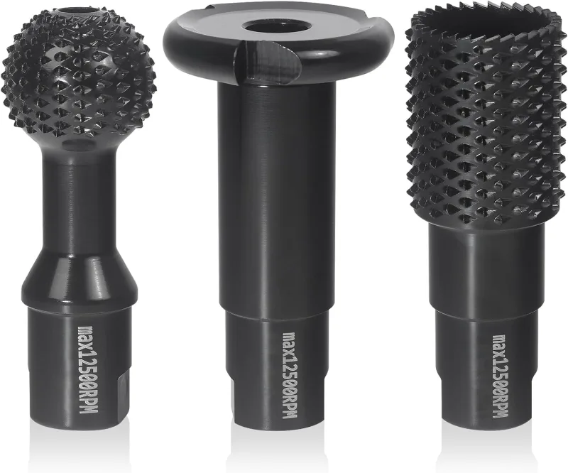 Pomsare M14 115/125 mm Wood Grinder Disc, Woodworking Tools for Wood Carving, Wood Formons and Wood Grinding Accessories for Angle Grinders