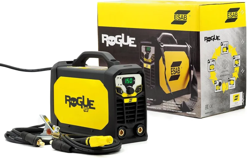 Esab Rogue ES 150i 150 Amp Welder Inverter ARC Electrodes MMA WIG