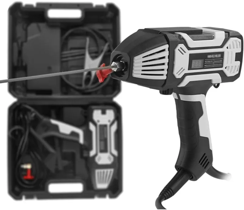 4600W Portable Welding Machine, 20-200A Portable Arc Welding Gun, Igbt Inverter with Digital Display, Current Adjustment Welding Kit, Tool Set 1/16"-1/8"