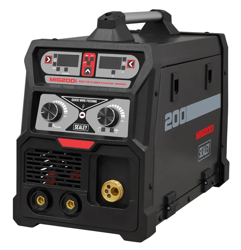 Sealey MIG/TIG & MMA Inverter Welder (ARC/STICK) 200A - MIG200i