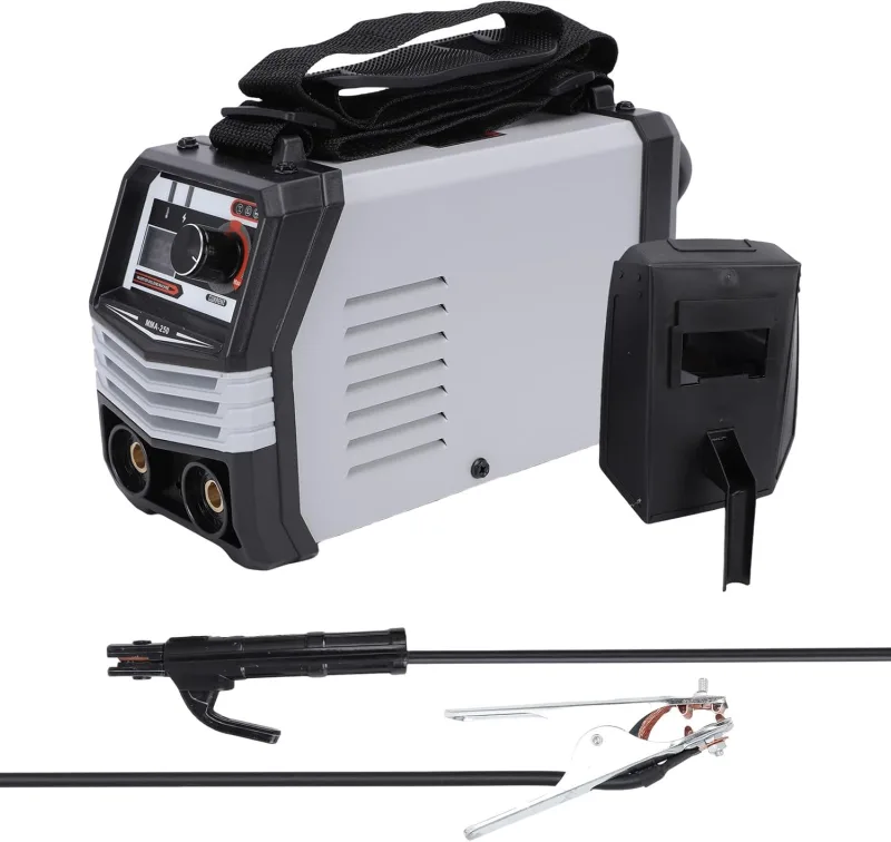 Portable Mini Welder, IGBT Inverter, Lightweight, Efficient for Home Use, Electrodes 1-5mm (EU Plug)