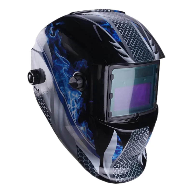 Welding Bell with Wide View,Welding Bells with Wide View | Welder Mask with Large Display Screen | Auto Dark Safety Cap, M Caps